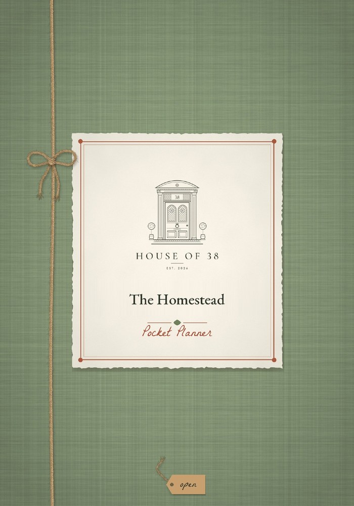 The Homestead Pocket Planner cover