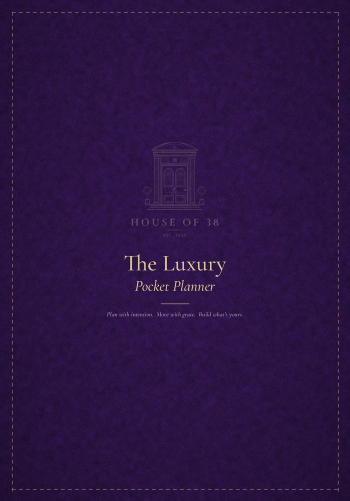 The Luxury Pocket Planner cover